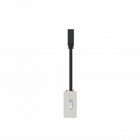 Niessen 2CLA215571N6201 Toma HDMI hembra-hembra c/ latiguillo DN